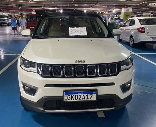 JEEP COMPASS 2.0 16V FLEX LIMITED AUTOMÁTICO JEEP COMPASS 2.0 16V FLEX LIMITED AUTOMÁTICO